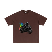 180GSM Men's Lightweight T-Shirt Dark brown