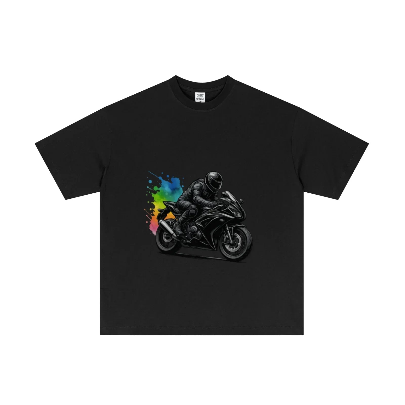 180GSM Men's Lightweight T-Shirt Black