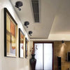 Black Inlay LED Flush Ceiling Lights for Modern Spaces - Rebooters