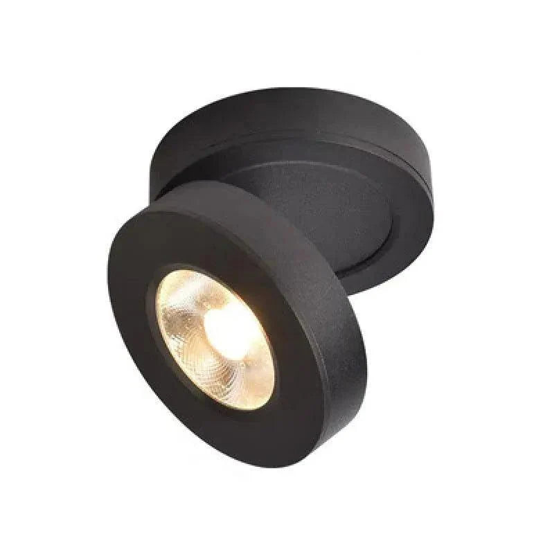 Black Inlay LED Flush Ceiling Lights for Modern Spaces - Rebooters