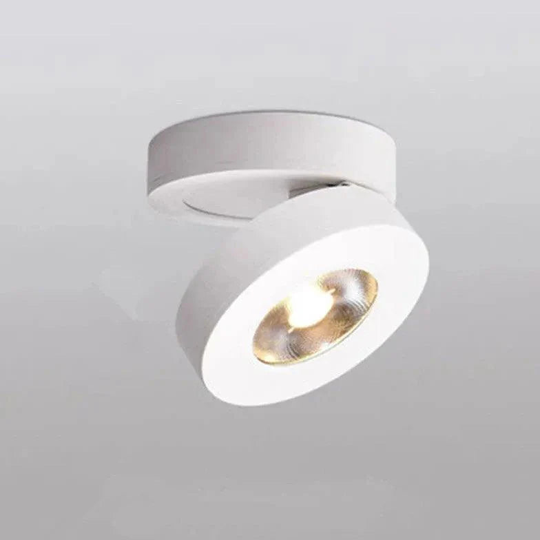 Black Inlay LED Flush Ceiling Lights for Modern Spaces - Rebooters