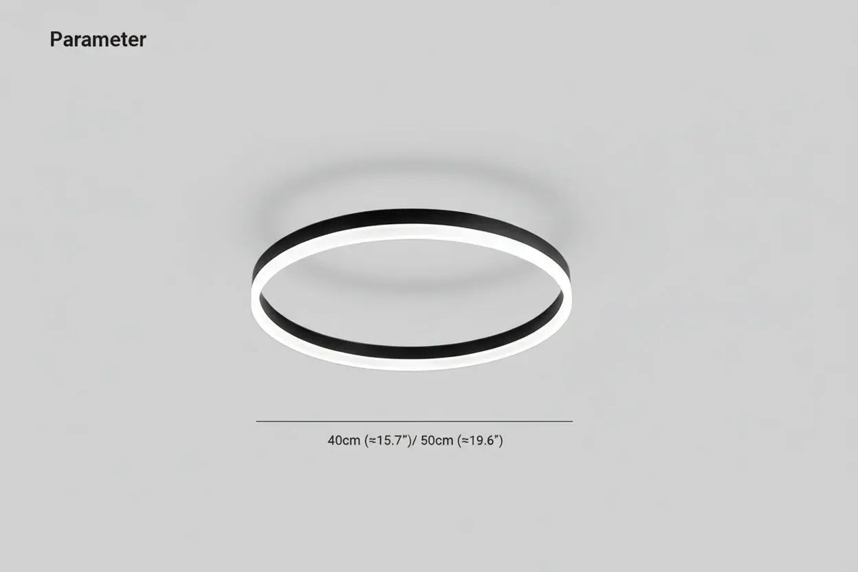Circular Hollow Modern LED Flush Ceiling Lights for Home - Rebooters