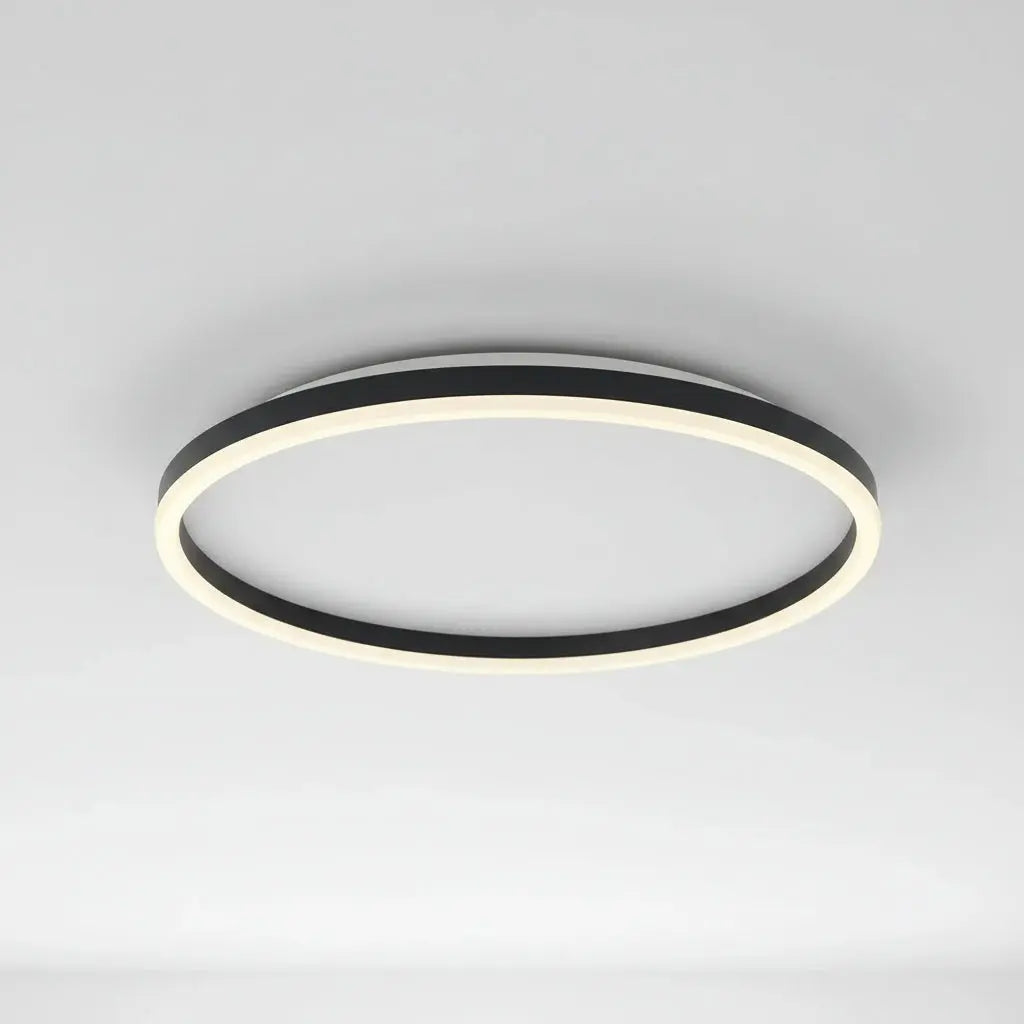Circular Hollow Modern LED Flush Ceiling Light - Rebooters