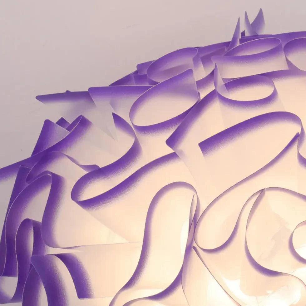 Interlocking Two-Tone Acrylic Artistic Ceiling Light Fixture - Rebooters