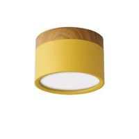 Yellow Downlight LED Modern Flush Ceiling Lights for Home - Rebooters