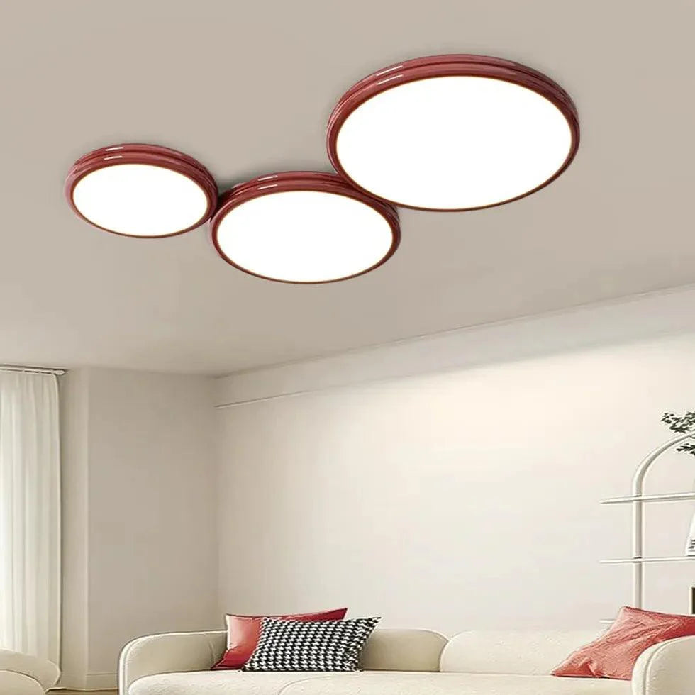 Light Color Led Flush Ceiling Lights for Modern Spaces - Rebooters