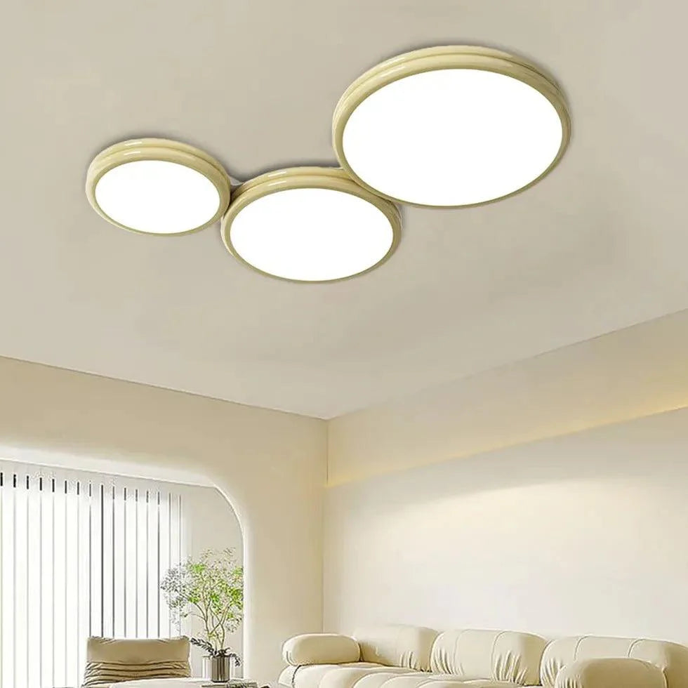 Light Color Led Flush Ceiling Lights for Modern Spaces - Rebooters