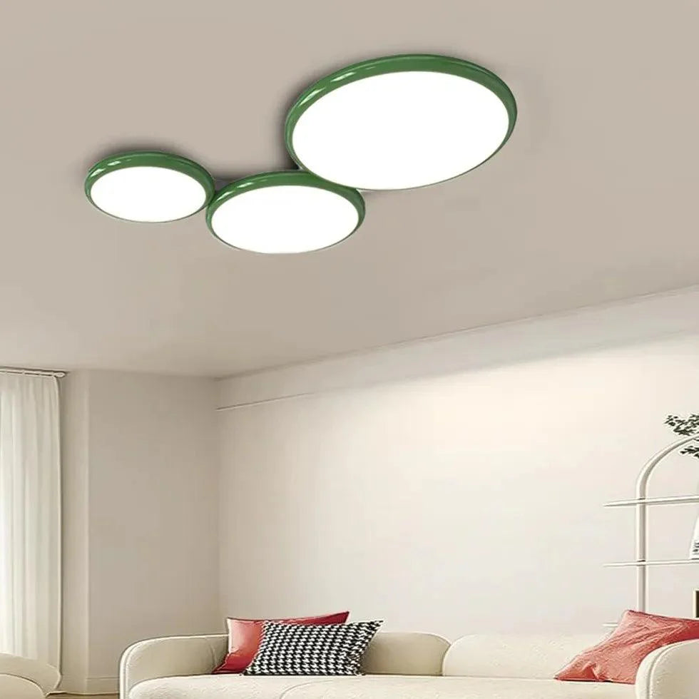 Light Color Led Flush Ceiling Lights for Modern Spaces - Rebooters