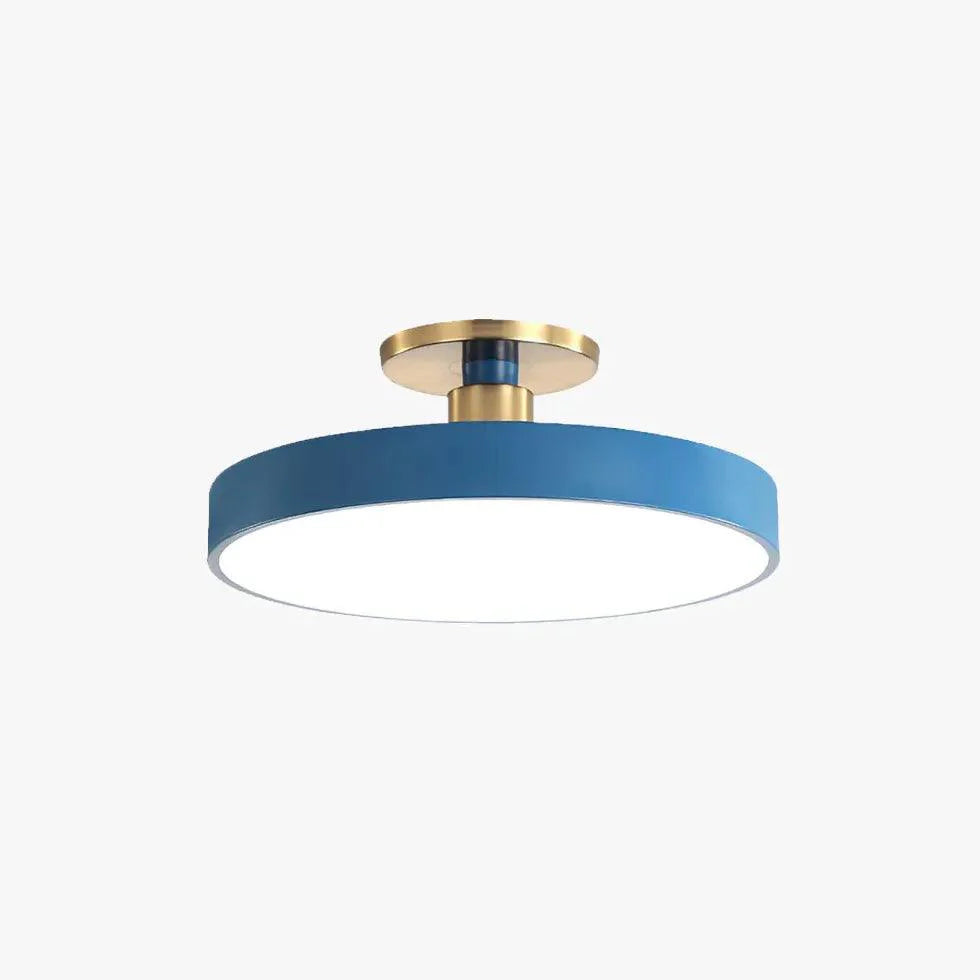 Disc Modern Minimalist Bedroom Ceiling Light Fixture - Rebooters