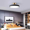 Disc Modern Minimalist Bedroom Ceiling Light Fixture - Rebooters