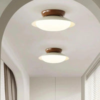 Vintage Flush Ceiling Lights For Hallway Morandi Style - Rebooters
