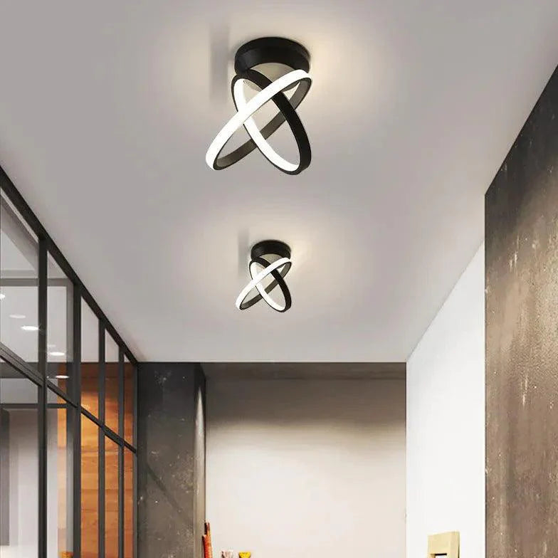 Ball Ring Modern Flush Ceiling Lights for Corridors - Rebooters