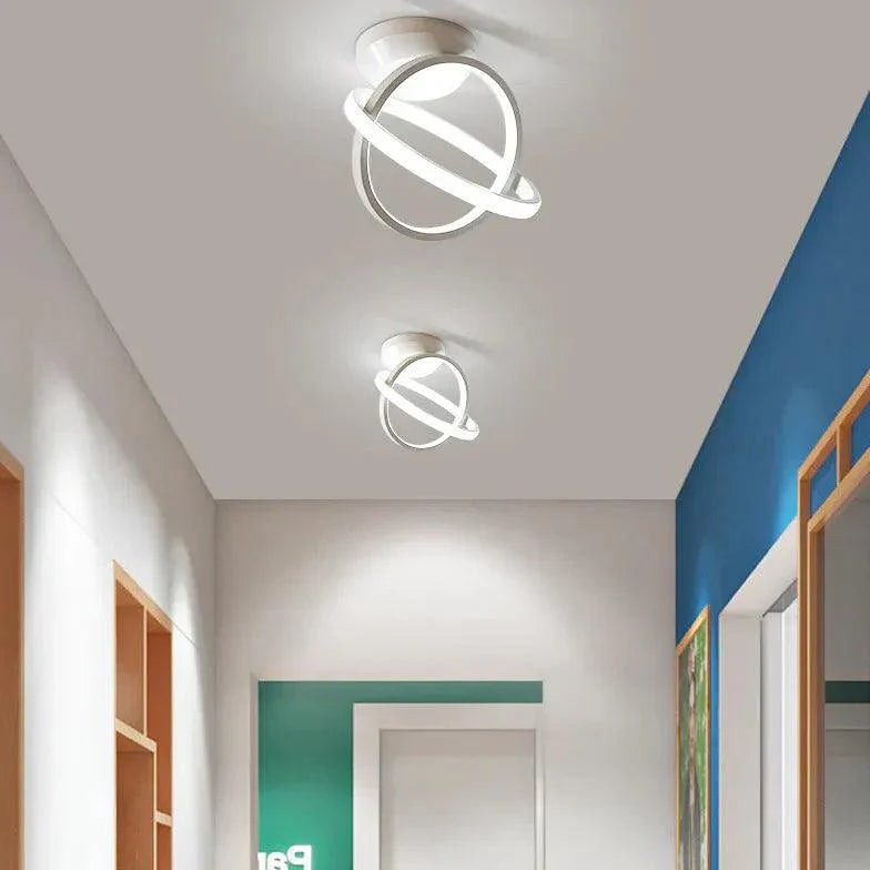 Ball Ring Modern Flush Ceiling Lights for Corridors - Rebooters