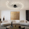 Firework Modern LED Flush Mount Ceiling Light for Home - Rebooters