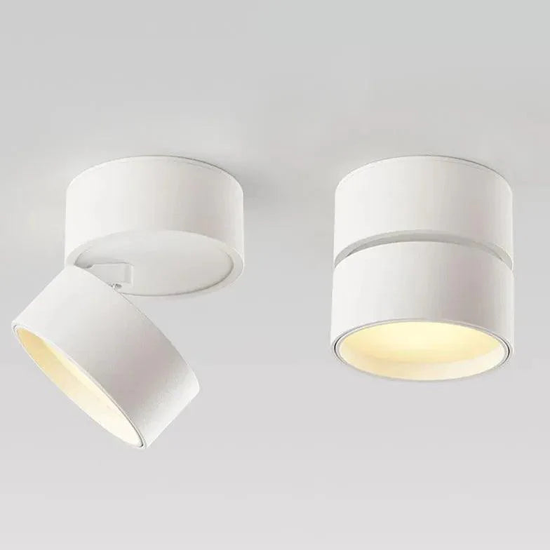 White Downlight Modern Flush Ceiling Lights for Home Use - Rebooters