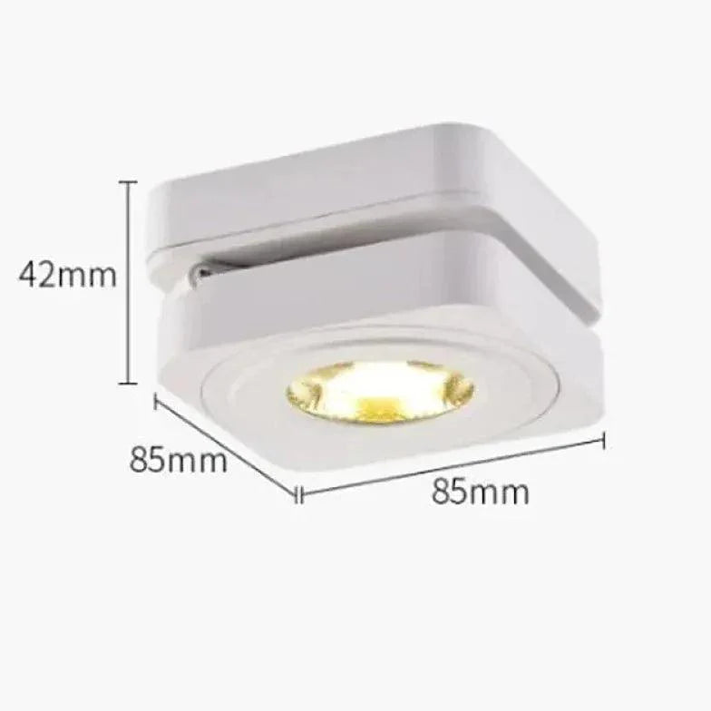 Rotating Led Modern Flush Ceiling Lights for Indoor Use - Rebooters