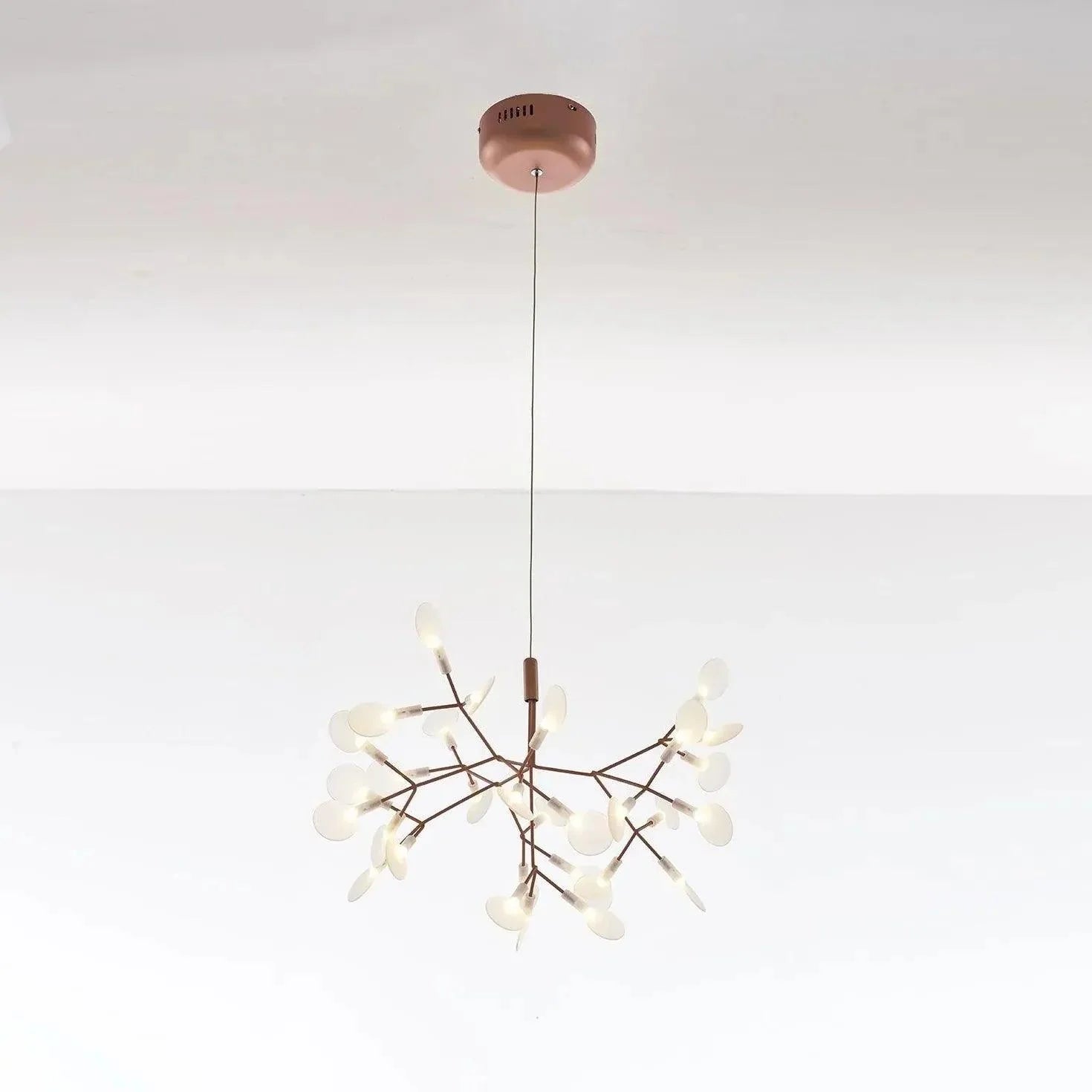 Rose Gold Branches LED Modern Chandelier for Living Room | Rebooters - Rebooters