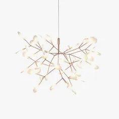 Rose Gold Branches LED Modern Chandelier for Living Room | Rebooters - Rebooters