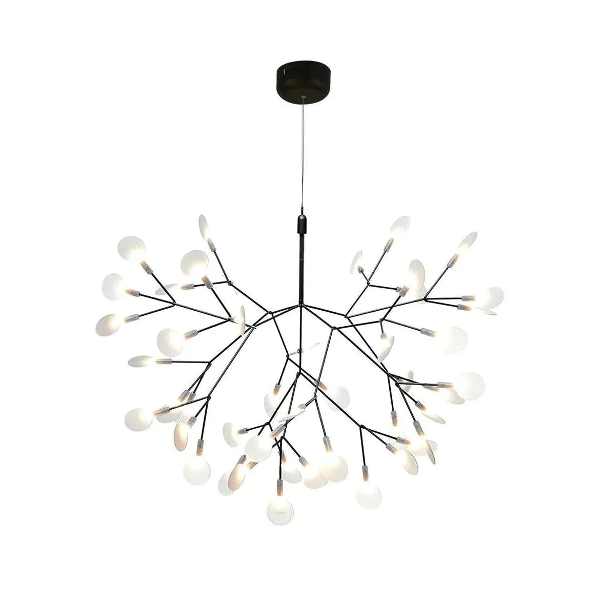 Rose Gold Branches LED Modern Chandelier for Living Room | Rebooters - Rebooters