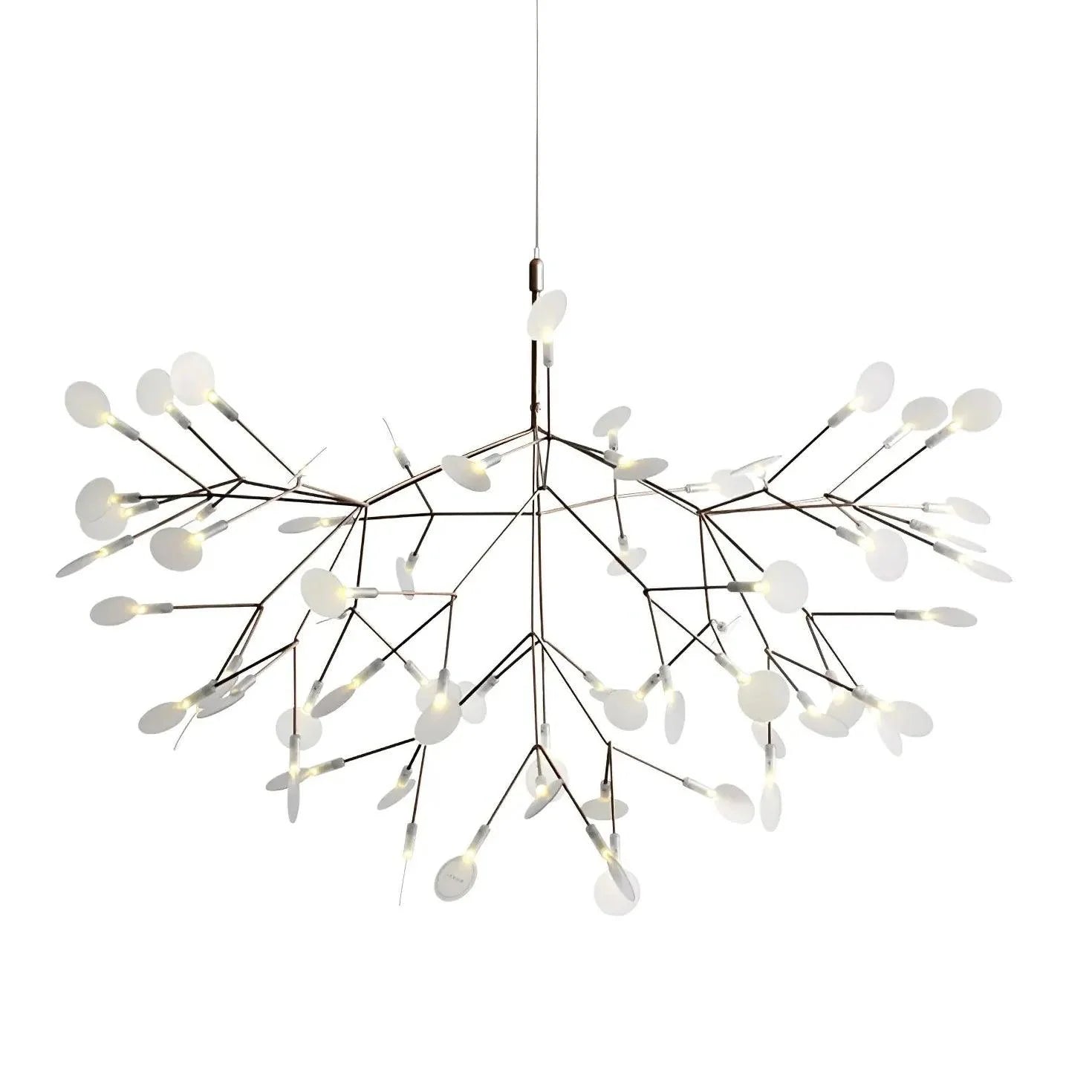 Rose Gold Branches LED Modern Chandelier for Living Room | Rebooters - Rebooters