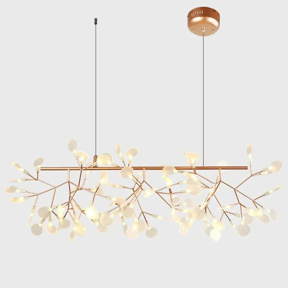 Rose Gold Branches LED Modern Chandelier for Living Room | Rebooters - Rebooters