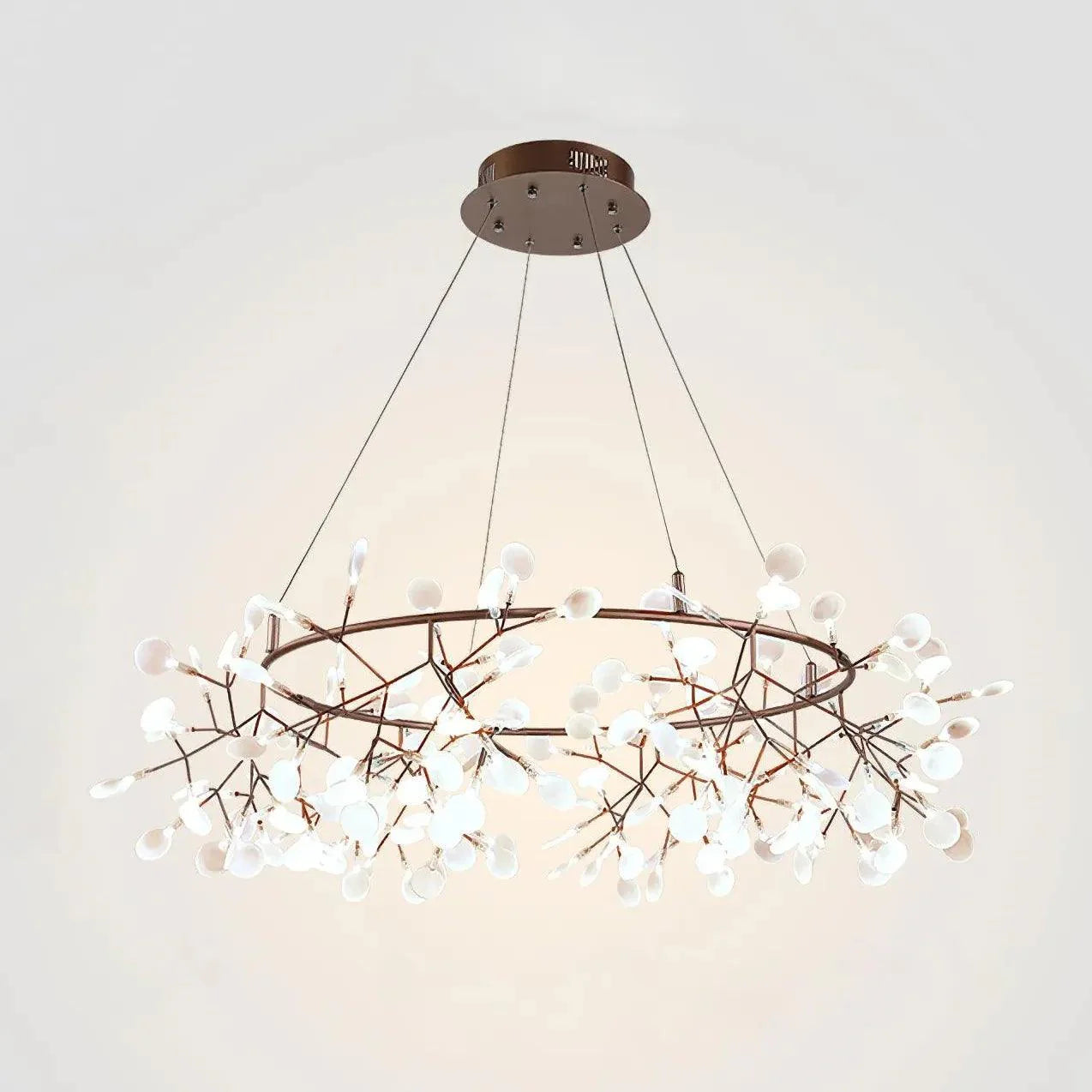 Branch Iron Ring for Living Room Chandelier Fixture | Rebooters - Rebooters