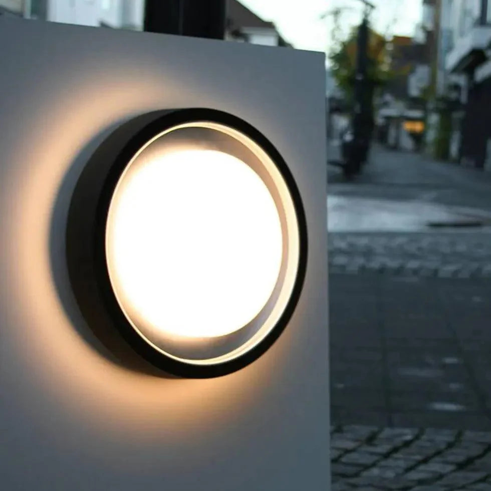 Full Moon Modern Wall Lights for Outdoor Spaces - Rebooters