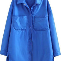 Womens Cozy Oversized Quilted Puffer Jacket for Warmth - Rebooters