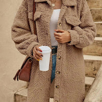 Womens Luxuriously Plush Oversized Teddy Coat for Chic Comfort - Rebooters