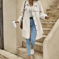 Womens Luxuriously Plush Oversized Teddy Coat for Chic Comfort - Rebooters