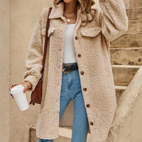 Womens Luxuriously Plush Oversized Teddy Coat for Chic Comfort - Rebooters