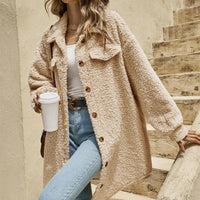 Womens Luxuriously Plush Oversized Teddy Coat for Chic Comfort - Rebooters