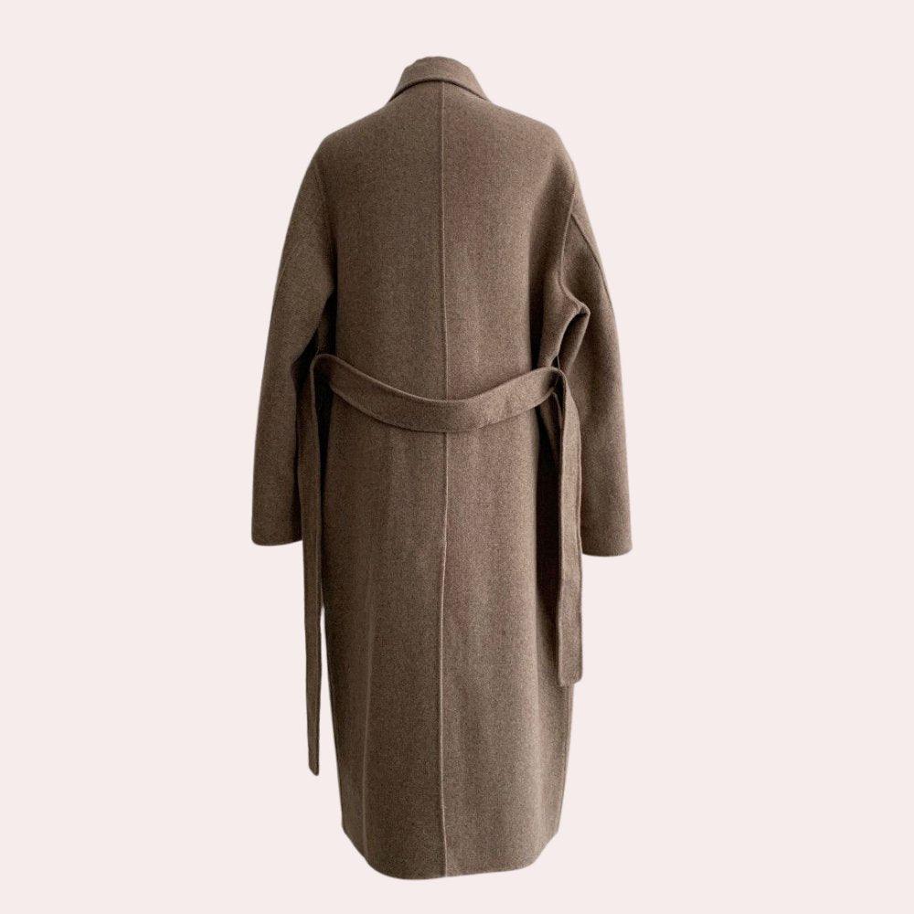 Womens Luxurious Oversized Wool Blend Overcoat for Winter - Rebooters