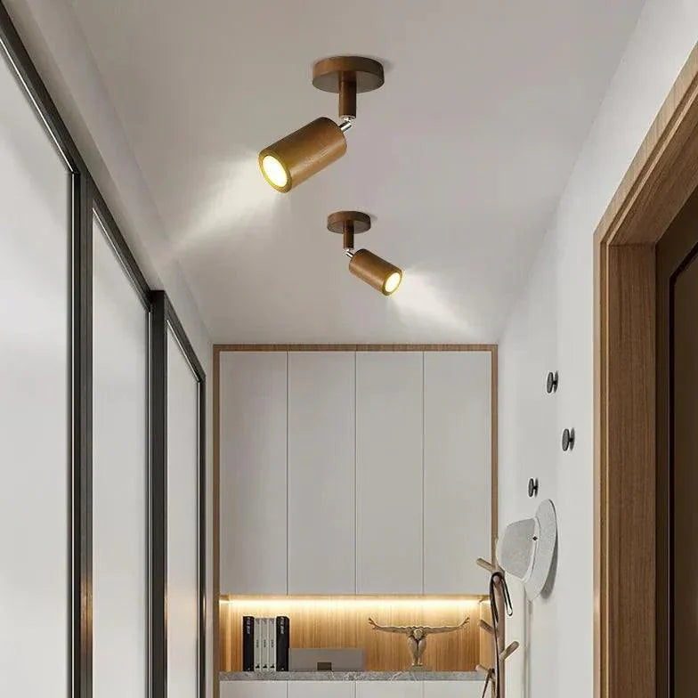 Transferable Wooden Flush Ceiling Lights for Stylish Homes - Rebooters