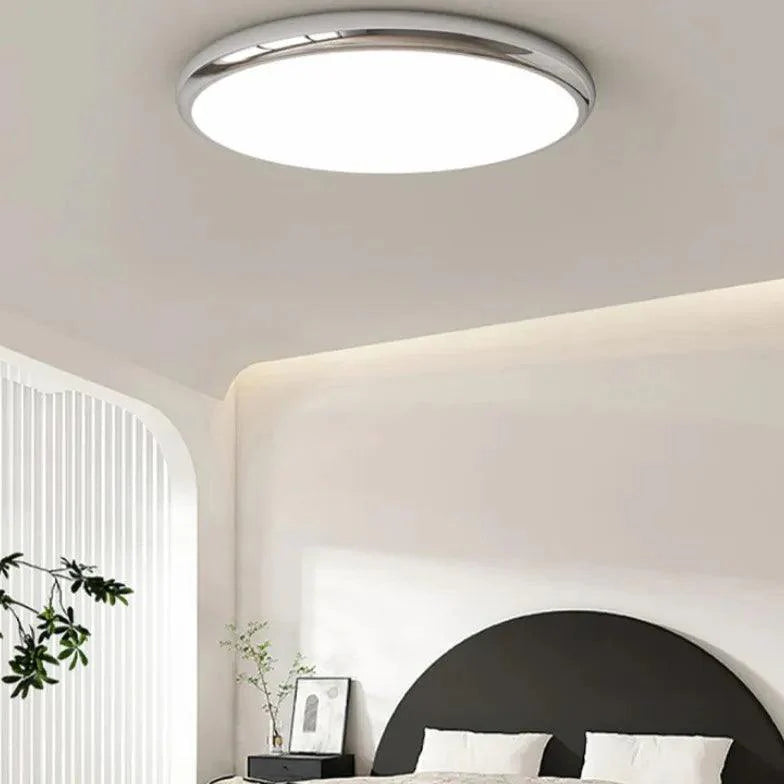 Smooth Surface Bedroom LED Flush Ceiling Lights for Cozy Homes - Rebooters