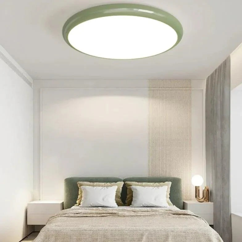 Smooth Surface Bedroom LED Flush Ceiling Lights for Cozy Homes - Rebooters