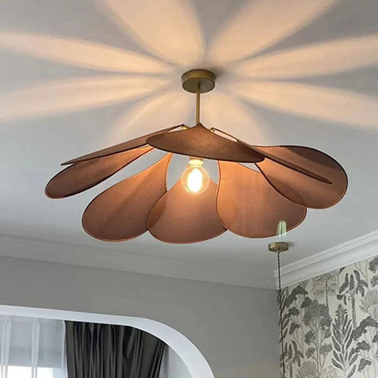 Petal Shape Vintage Living Room Chandelier for Elegant Decor | Rebooters - Rebooters