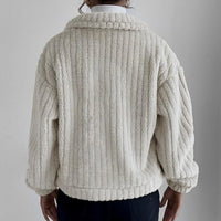 Womens Cozy Luxe Textured Jacket for Ultimate Comfort - Rebooters