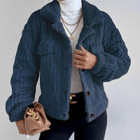 Womens Cozy Luxe Textured Jacket for Ultimate Comfort - Rebooters