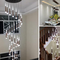 European Style Luxury Waterfall Cone Chandelier Light Fixture | Rebooters - Rebooters