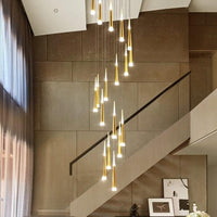 European Style Luxury Waterfall Cone Chandelier Light Fixture | Rebooters - Rebooters
