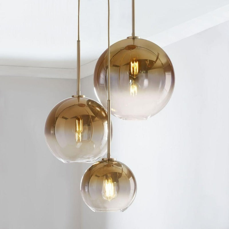 Modern Glass Globe Pendant Lights for Home Decor Elegance | Rebooters - Rebooters