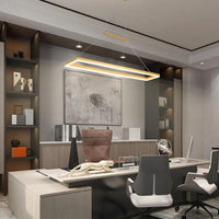 Modern Rectangular Frame LED Light Fixture for Home Decor | Rebooters - Rebooters
