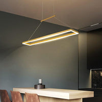 Modern Rectangular Frame LED Light Fixture for Home Decor | Rebooters - Rebooters