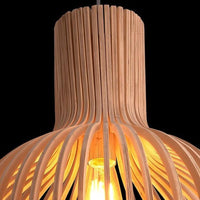 Handcrafted Wood Pendant Lights for Rustic Home Decor | Rebooters - Rebooters