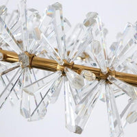 Multi-Layered Luxury Transparent Crystal Chandelier Light | Rebooters - Rebooters