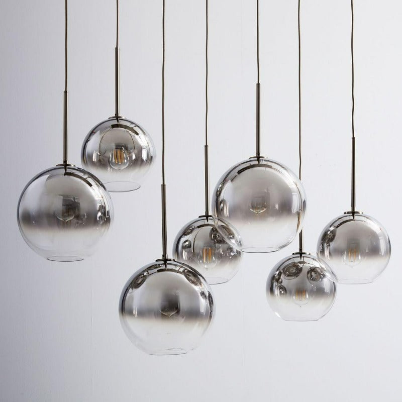 Modern Glass Globe Pendant Lights for Home Decor Elegance | Rebooters - Rebooters