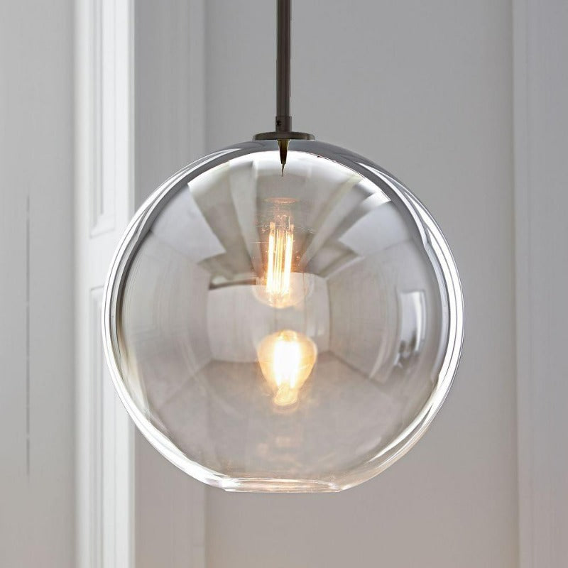 Modern Glass Globe Pendant Lights for Home Decor Elegance | Rebooters - Rebooters