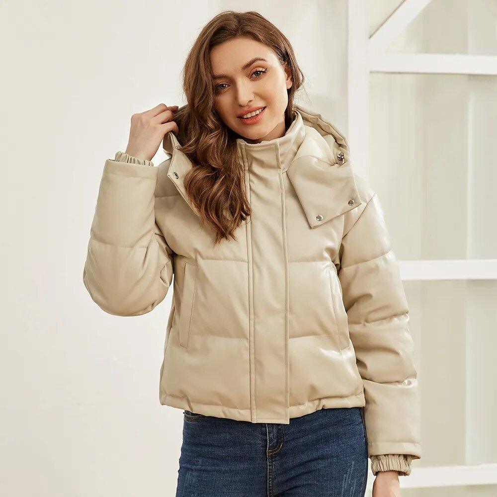 Womens Chic Quilted Puffer Jacket for Ultimate Comfort Warmth - Rebooters