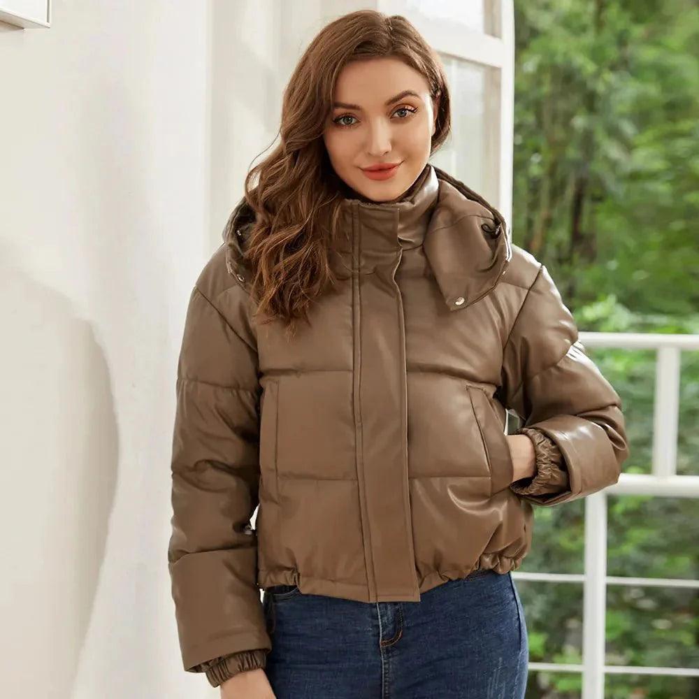 Womens Chic Quilted Puffer Jacket for Ultimate Comfort Warmth - Rebooters